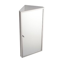 Durable Mirror Cabinet Stainless Steel Bathroom Corner Mirror Cabinet