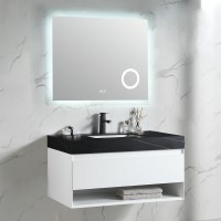 Wholesale Modern Vanity Wall Floating Luxury Wood Bathroom Designs Cabinet