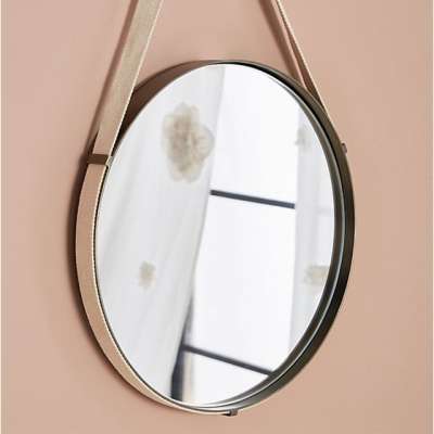 2019 new luxury design gold stainless steel frame bathroom mirror cabinet